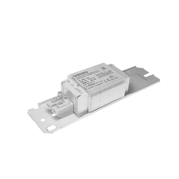 Дроссель для люминесцентной лампы L 36.149 220V 0,4-0,43A 150x41x28 (для КЛЛ 2x18W_1x18/36/38W для ЛЛ 2x18W_1x36/38/40) - VS