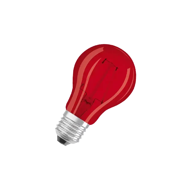 Лампа светодиодная филаментная красная 2.5W (=15W) E27 | LED STAR 3Y | - OSRAM