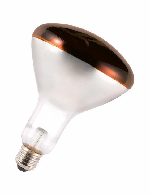 Лампа инфракрасная Philips BR125 IR 150W E27 красная