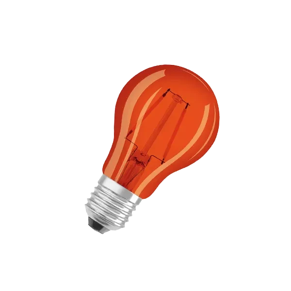 Лампа светодиодная филаментная оранжевая 2.5W (=15W) E27 | LED STAR 3Y | - OSRAM