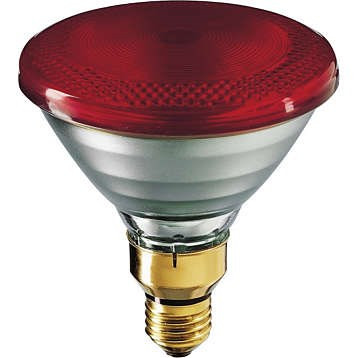 Лампа инфракрасная Philips PAR38 IR 175W E27 красная