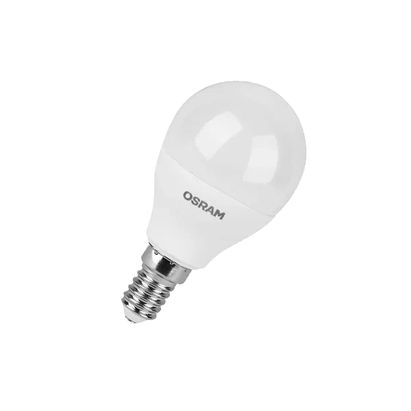 Лампа светодиодная LV 10SW/6500K (=75W) E14 | LED Value 2Y | Шарик | - OSRAM