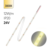 FL-Strip 2835 | 24V IP20 3000K 12W/m 1250Lm/m | Катушка - 5 метров | - Светодиодная лента FOTON LIGHTING