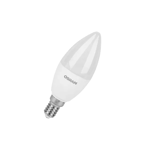 Лампа светодиодная LV 10SW/6500K (=75W) E14 | LED Value 2Y | Свеча | - OSRAM