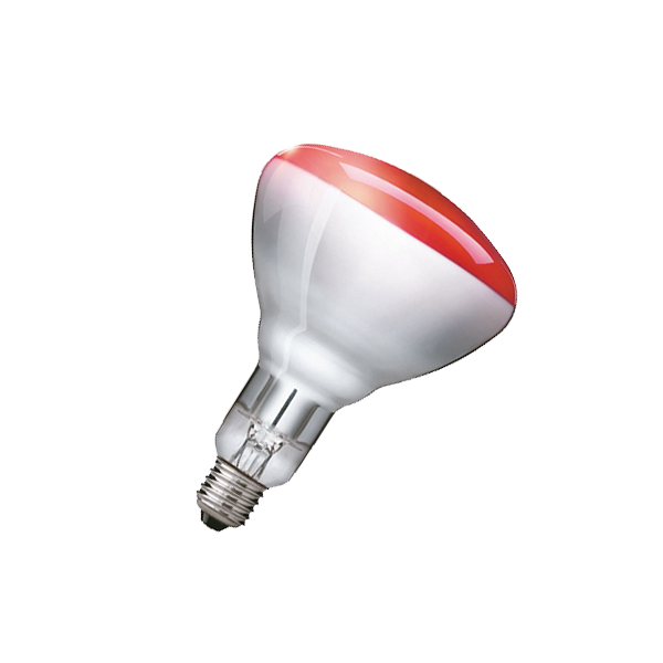 Лампа инфракрасная R125 IR250RH E27 230-250V d125x173 красная - PHILIPS