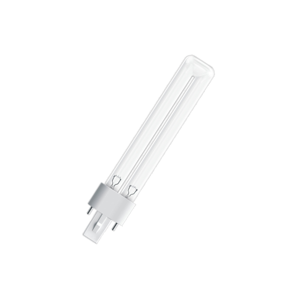 Лампа бактерицидная ультрафиолетовая HNS S 5W G23 d28х108 | UVC без озона | - OSRAM