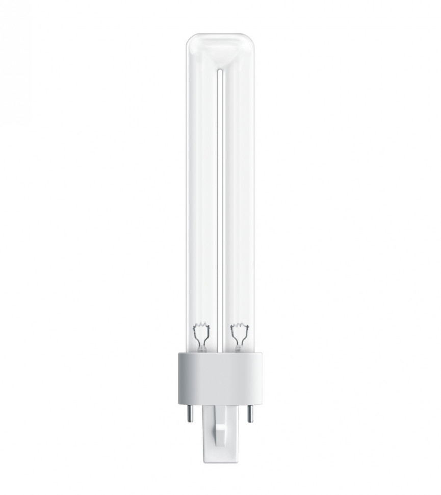 Лампа бактерицидная ультрафиолетовая HNS S 5W G23 d28х108 | UVC без озона | - OSRAM
