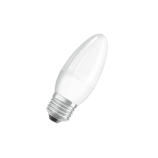 Лампа светодиодная 6.5W/3000K (=60W) E27 | Свеча | 220-240V 550Lm 6000h | - RADIUM