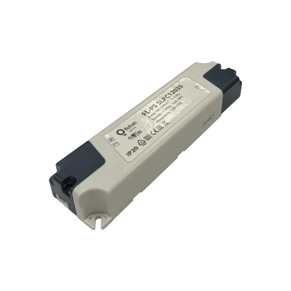 Драйвер для светодиодов 12V/35W IP20 ПЛАСТИК | FL-PS SLPC12035 | - FOTON LIGHTING