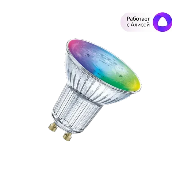 4.9W/RGBW (=40W) GU10 SPOT Dim 45° 350Lm 20000h d50x55mm - Светодиодная лампа с управлением по Wi-Fi LEDVANCE