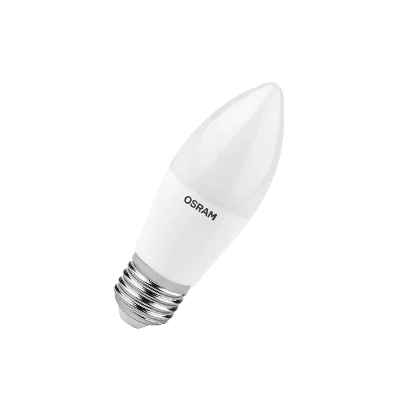 Лампа светодиодная LV 10SW/6500K (=75W) E27 | LED Value 2Y | Свеча | - OSRAM