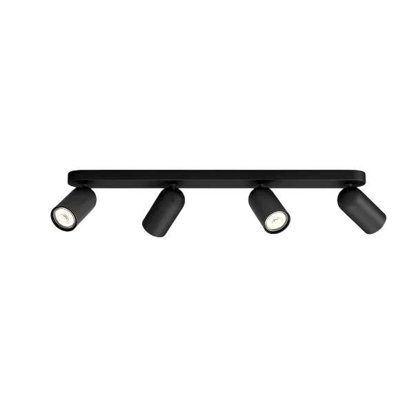 Светильник накладной СПОТ 4xGU10 230V | PONGEE bar/tube black | - PHILIPS