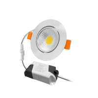 7W/4200K Хром 560Lm | Светодиодный светильник встраиваемый поворотный | FL-LED Consta B Aluminium FOTON LIGHTING
