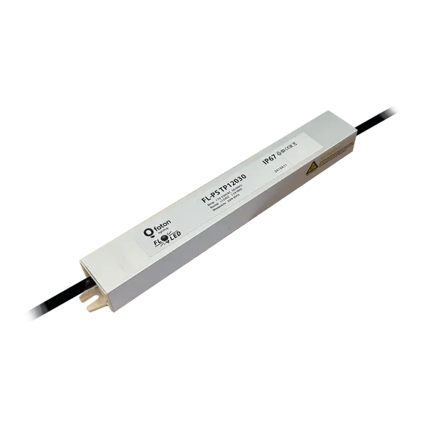 Драйвер для светодиодов герметичный 12V/30W IP67 МЕТАЛЛ | FL-PS TP12030 | - FOTON LIGHTING