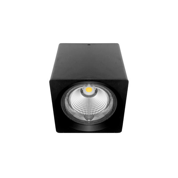 FL-LED 30W/4000K Black CUPSPOT Quad 3000Lm 160*165мм - подвесной и накладной светодиодный светильник квадратный FOTON LIGHTING