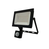 Прожектор светодиодный с датчиком 50W/4200К SENSOR (ЧЁРНЫЙ) 220-240В 4250Лм 170x180x45мм - FOTON LIGHTING