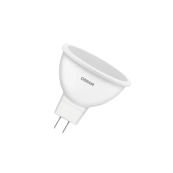 Лампа светодиодная MR16 6SW/3000K (=50W) 110° 230V GU5.3 | LED Value 2Y | - OSRAM