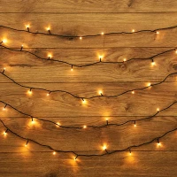 Гирлянда | Твинкл Лайт 15м | БЕЛЫЙ ТЁПЛЫЙ | 120 LED 8 режимов 220V | Тёмно-зелёный ПВХ | - NEON-NIGHT