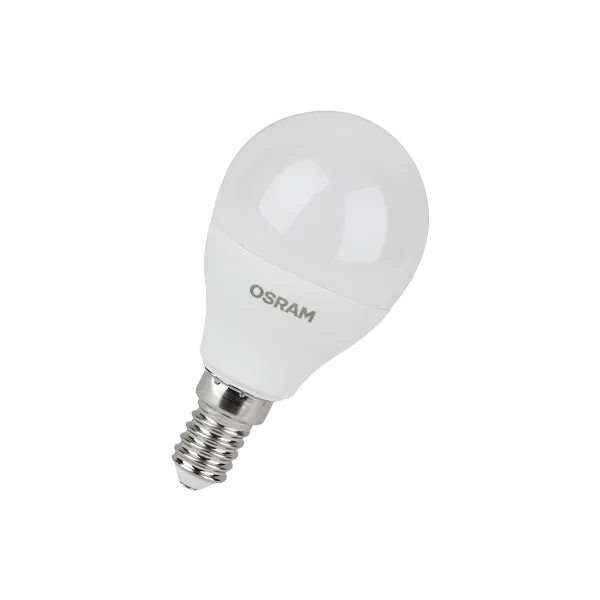 Лампа светодиодная LV 12SW/4000K (=100W) E14 | LED Value 2Y | Шарик | - OSRAM