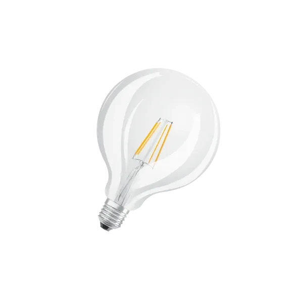 Лампа светодиодная филаментная 6.5W/2700K (=60W) E27 | GLOBE 125 | LED Star 4Y FILAMENT | - OSRAM