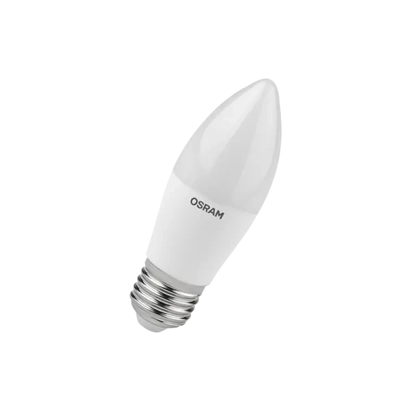 Лампа светодиодная LV 12SW/6500K (=100W) E27 | LED Value 2Y | Свеча | - OSRAM