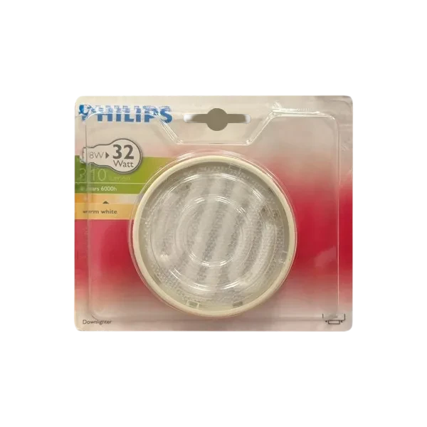Лампа компактлюминесцентная 8W/2700K GX53 - PHILIPS