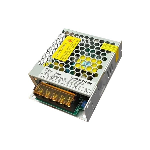 Драйвер для светодиодов 12V/50W IP20 МЕТАЛЛ | FL-PS SLV12050 | - FOTON LIGHTING