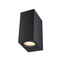Светильник светодиодный настенный под лампу 2xGU10 IP44 | WallBeam-Box Barrel | - FOTON LIGHTING