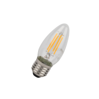 Лампа светодиодная филаментная 4W/6500K (=40W) E27 | Свеча | LED STAR 5Y FILAMENT | - OSRAM
