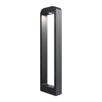 Светильник светодиодный садово-парковый 12W/3000K | h=600mm IP65 1200Lm Чёрный | FL-LED GardenFrame | - FOTON LIGHTING
