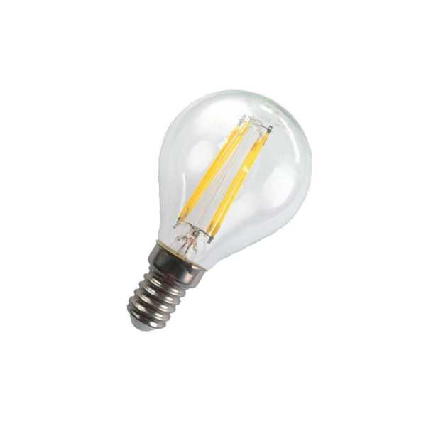 Лампа светодиодная филаментная Шарик 7.5W/3000К (=75W) E14 220-240V | FL-LED Filament G45 | - FOTON LIGHTING