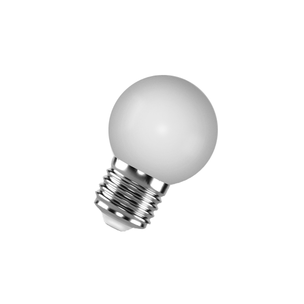 Лампа светодиодная декоративная 1W/E27 WHITE (6400K) 230V - FOTON LIGHTING