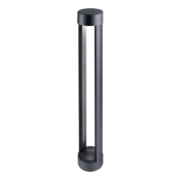 Светильник светодиодный садово-парковый 12W/3000K | h=600mm IP65 1200Lm Чёрный | FL-LED GardenPipe | - FOTON LIGHTING