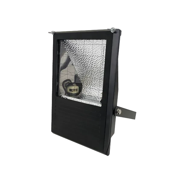 Корпус МГЛ прожектора FL- 03 BOX 70/150W RX7s | Чёрный асимметричный | БЕЗ ПРА | - FOTON LIGHTING