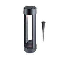 Светильник светодиодный садово-парковый 12W/4000K | h=300mm IP65 1200Lm Чёрный | FL-LED GardenPipe | - FOTON LIGHTING