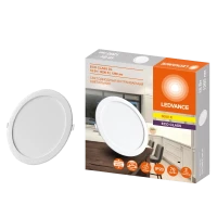 Светильник светодиодный встраиваемый 18W/3000K | D-170 H-28 | DL ECO IP20 D150 | - LEDVANCE